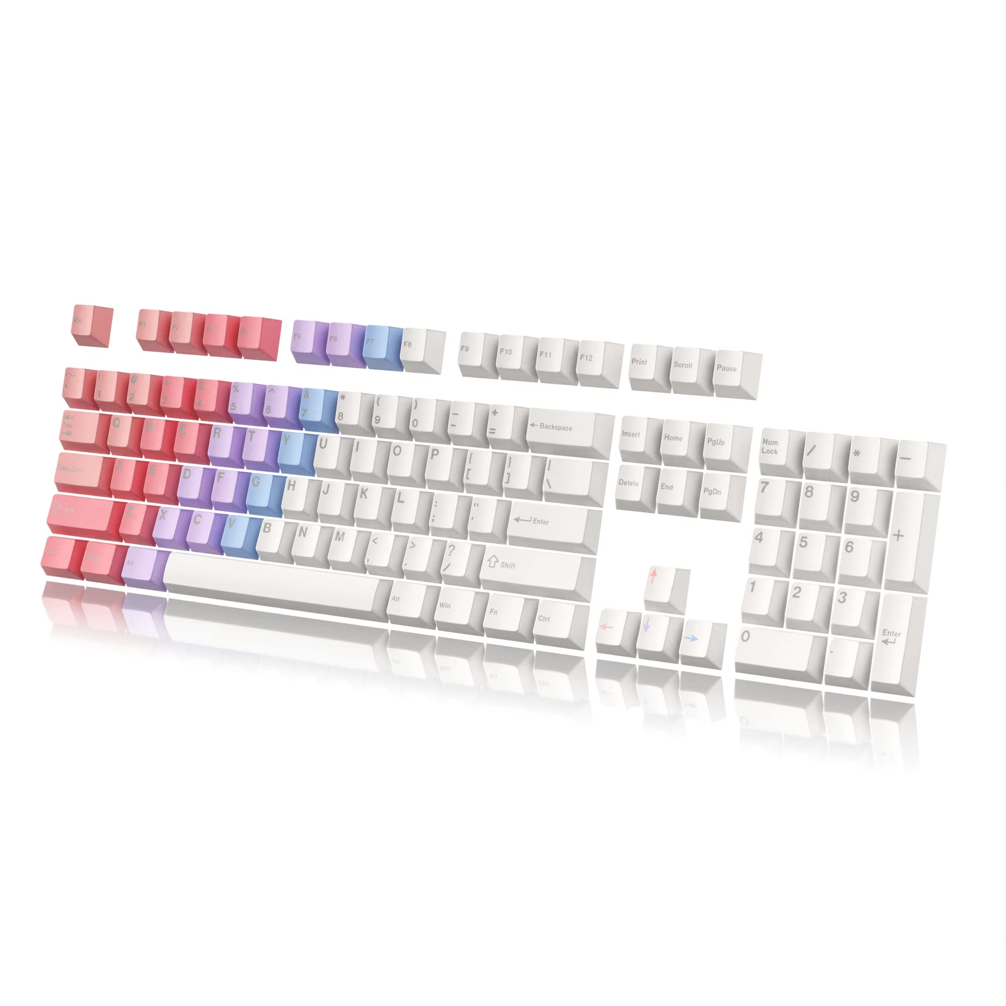 Buy HK GAMING Custom Keycaps Dye Sublimation PBT Keycap Set for