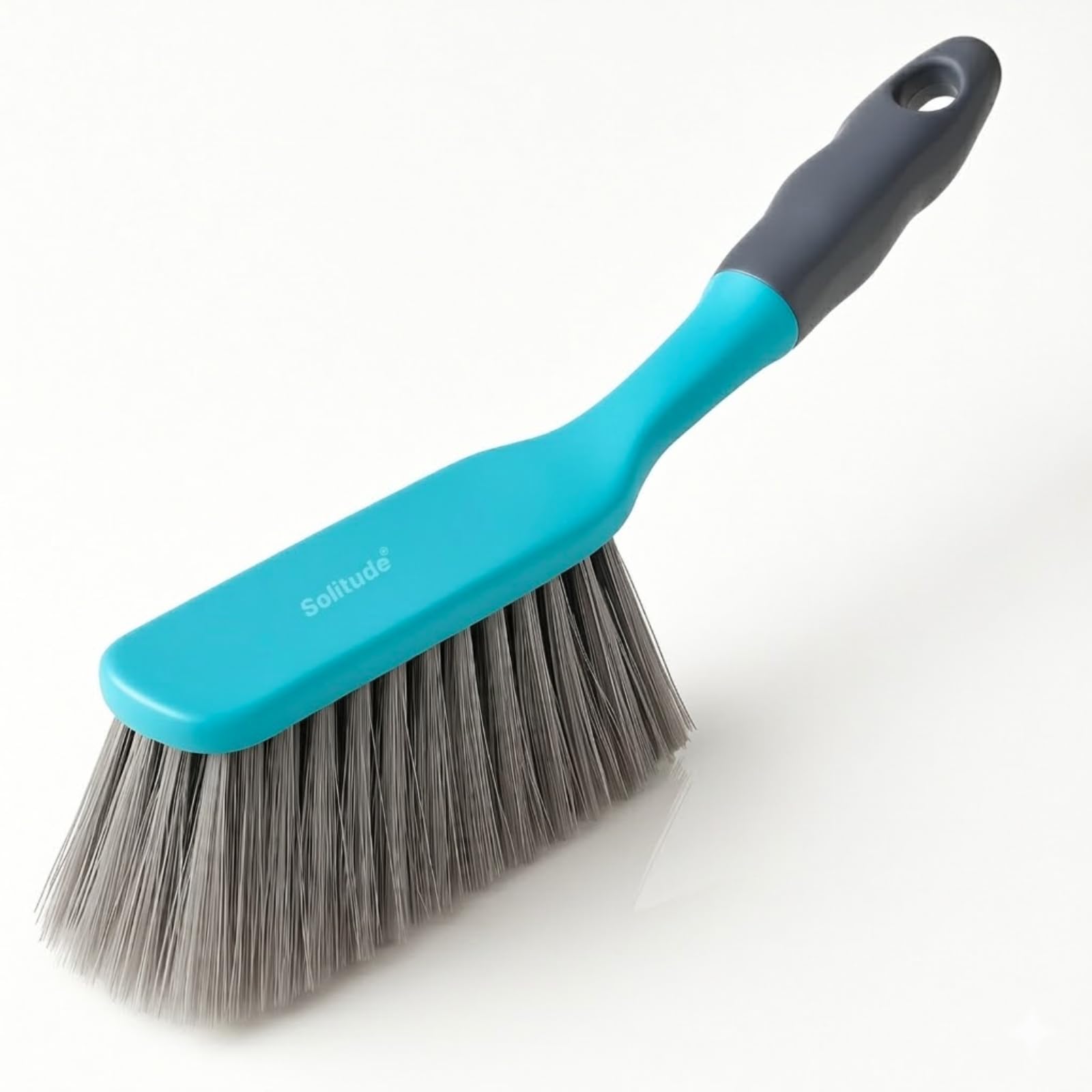 Solitude Long Bristle Dust Remover Brush for Daily General Cleaning Duster | Dusting Brush Ideal for Carpet, Car Seat, Bed, Sofa, Curtains, Mats and Household Cleaning - Pack of 1-image-41
