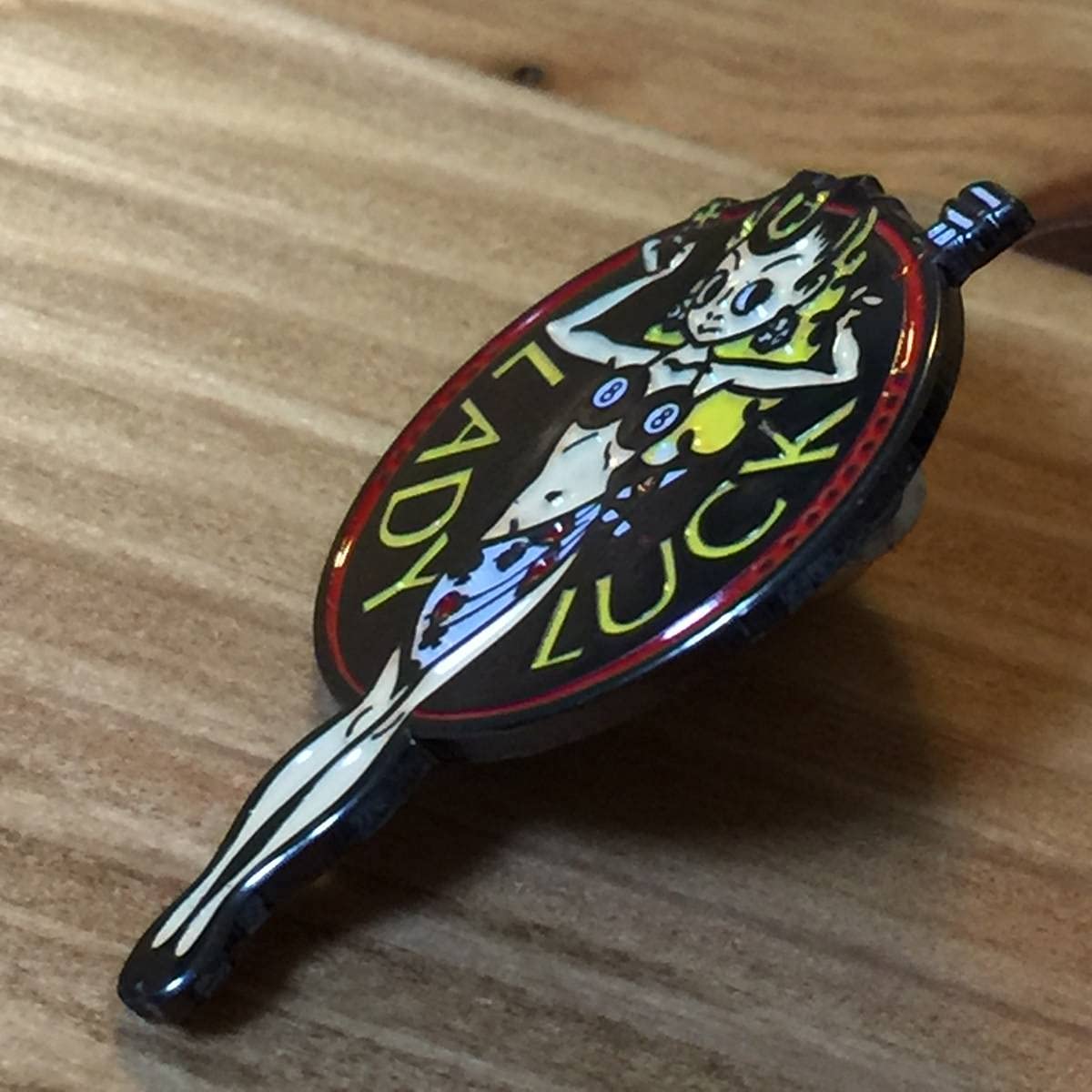 Amazon | LADY LUCK ハット ピン ピンバッチ ピンバッジ レディー