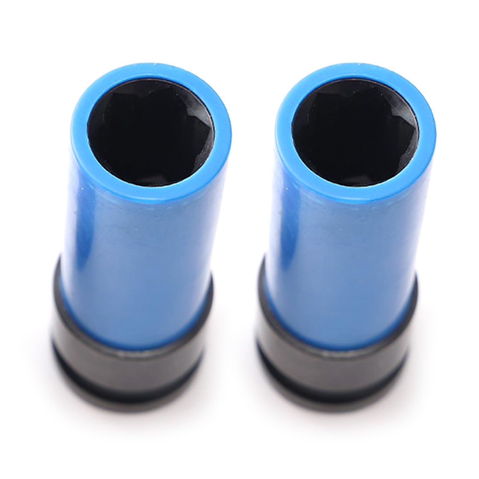 Msioytog 2Pcs Antitheft Removal Socket Wrench 17mm Wheel Nut Removal Socket Wrench Tire Tool Antitheft Repair