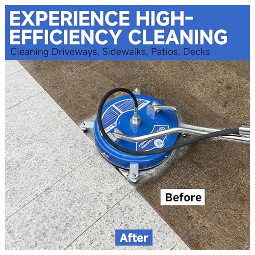 RIDGE WASHER 18” Pressure Washer Surface Cleaner