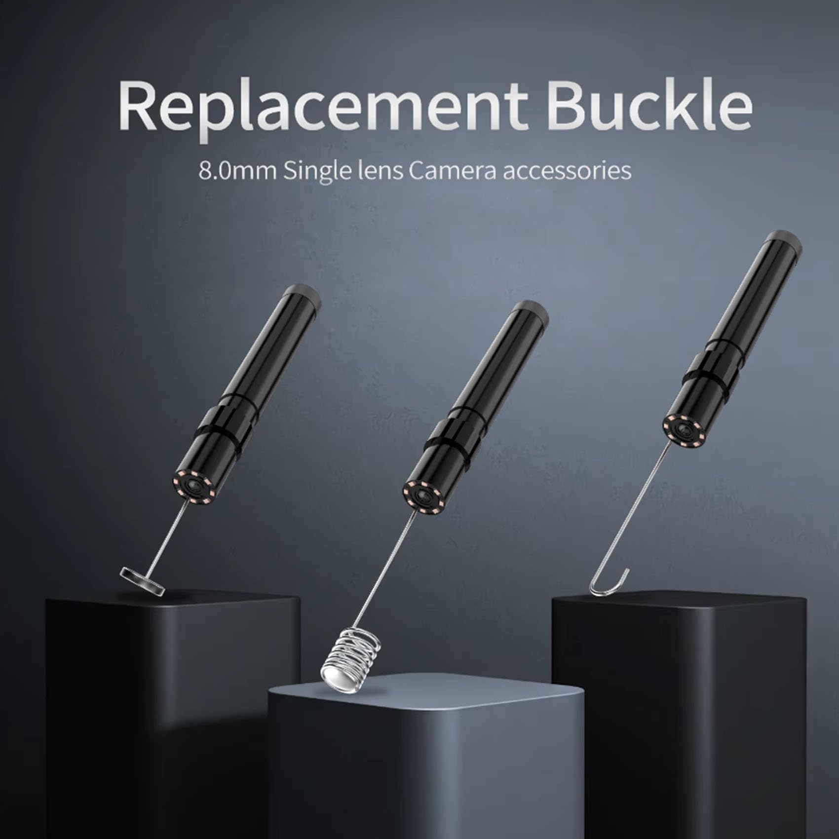 Endoscope de Poche 8mm, Écran LCD Couleur 4.3 Pouces, Batterie 2600mAh, IP67 Étanche
