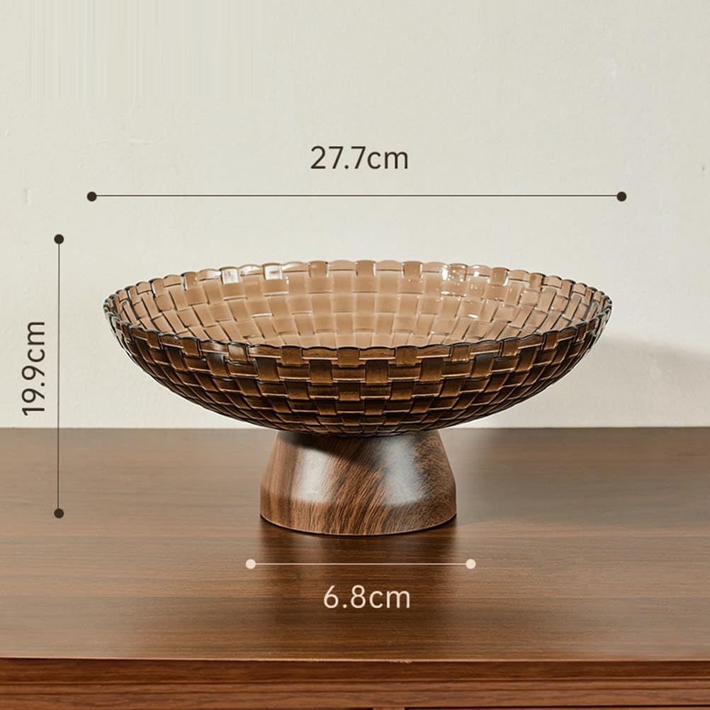 Bol à fruits moderne avec Drainage, plateau de service décoratif de