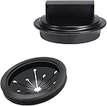 2 PCS/Set Garbage Disposal Splash Guards and Garbage Disposal Plug,Sink Baffle Drain Plugs Universal Rubber Food Waste Disposer in Sink Erator Garbage Disposal Splash Guard and Disposal Cover