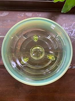 ウランガラス ワセリンガラス 乳白色 アンティーク フェントン 三つ足 ウランガラス ワセリンガラス 乳白色 アンティーク フェントン 三つ足