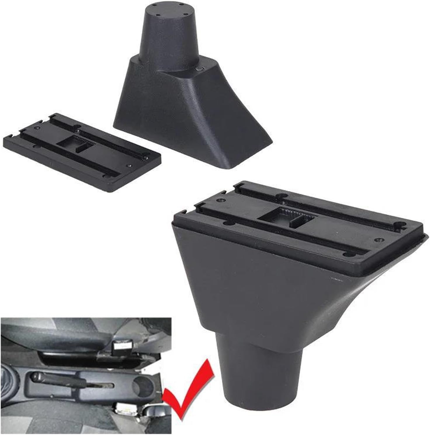 For Citroen For Berlingo Car Armrest Box Central Storage Box Car Styling Decoration With Cup Holder USB Accessories Car Armrest Box