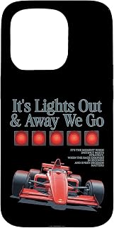 It's Lights Out and Away We Go Race Week Motorsport Racing Case for iPhone 15 Pro