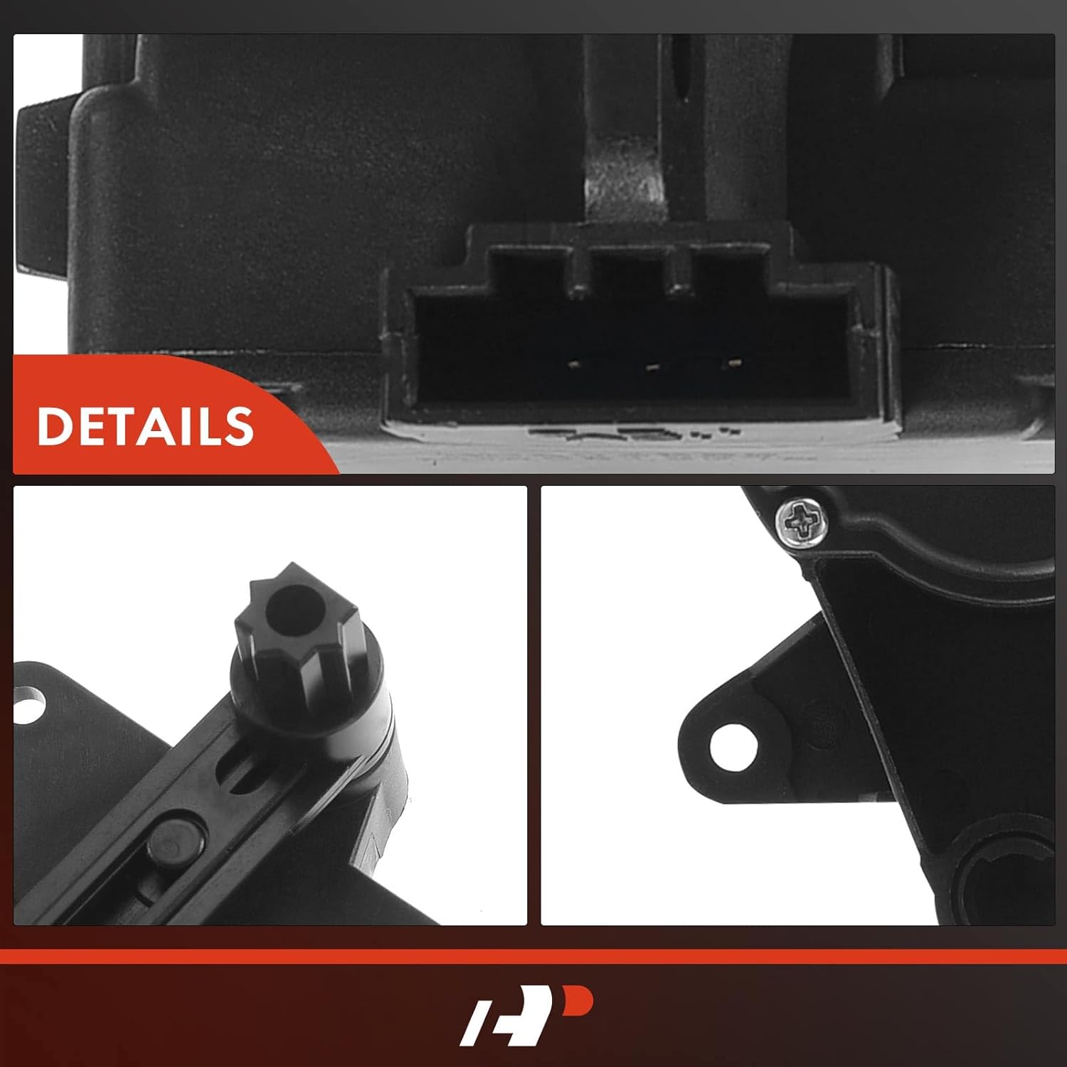 A-Premium HVAC Heater Blend Door Actuator, Compatible with Volkswagen Jetta 1999-2010, Beetle 1998-2010, Passat 1998-2005 & Audi A4, A4 Quattro, S4, Main, Recirculation Actuator, Replace# 1J0-907-511