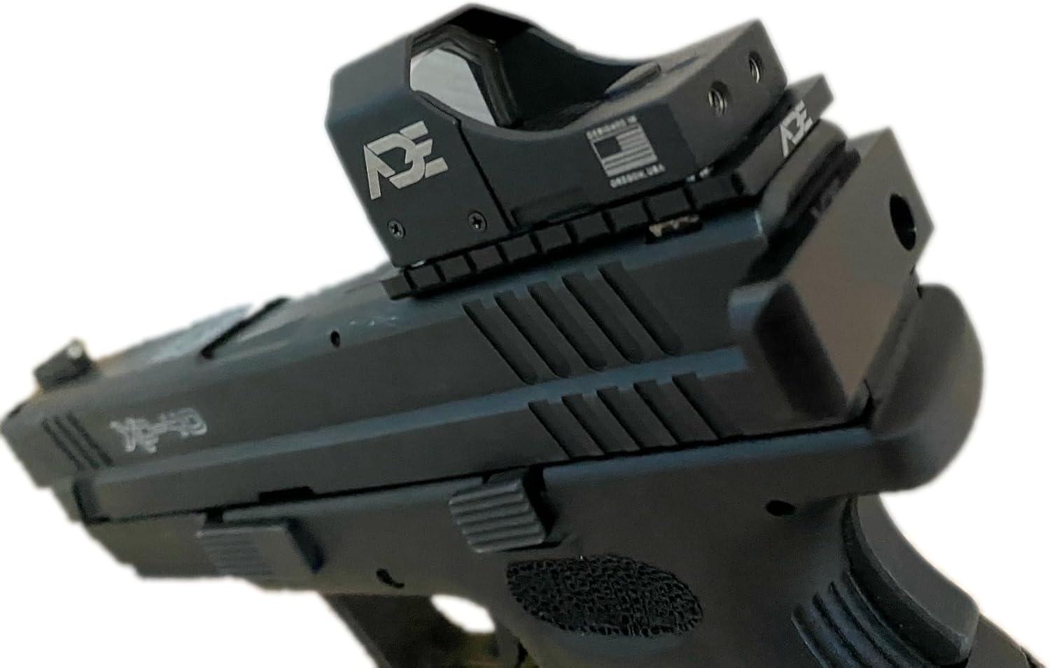 Ade Advanced Optics RD3-006 Reflex Sight for Handgun – Compact Optic with Doctor/Venom Footprint, Green/Blue Dot Options, Picatinny Mount Included, Reflex Sight for Pistols and Scopes