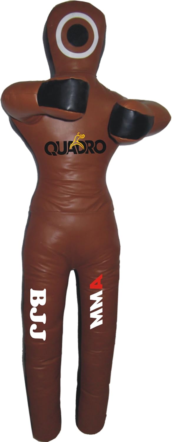 Martial Arts Grappling Dummy Brown Jiu Jitsu Punching Bag - Unfilled