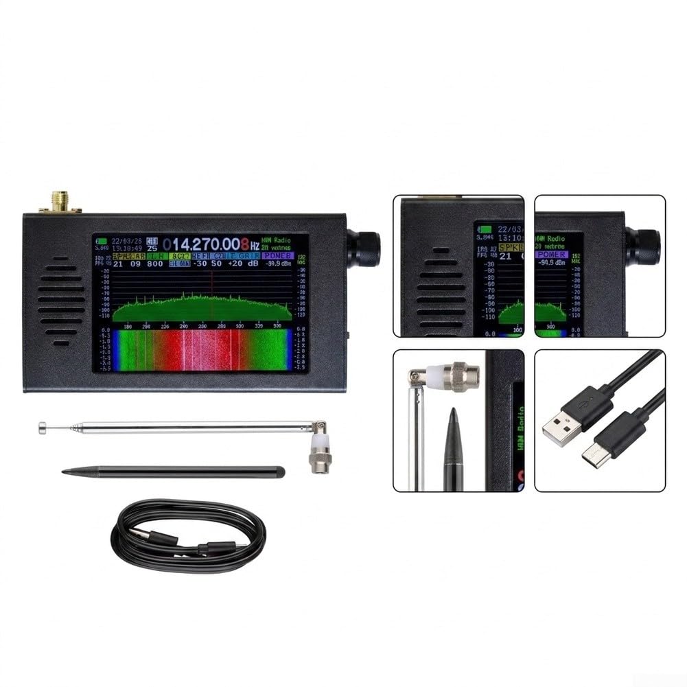 Radio per dsp in Alluminio CNC 140x74mm Leggero Radio per dsp