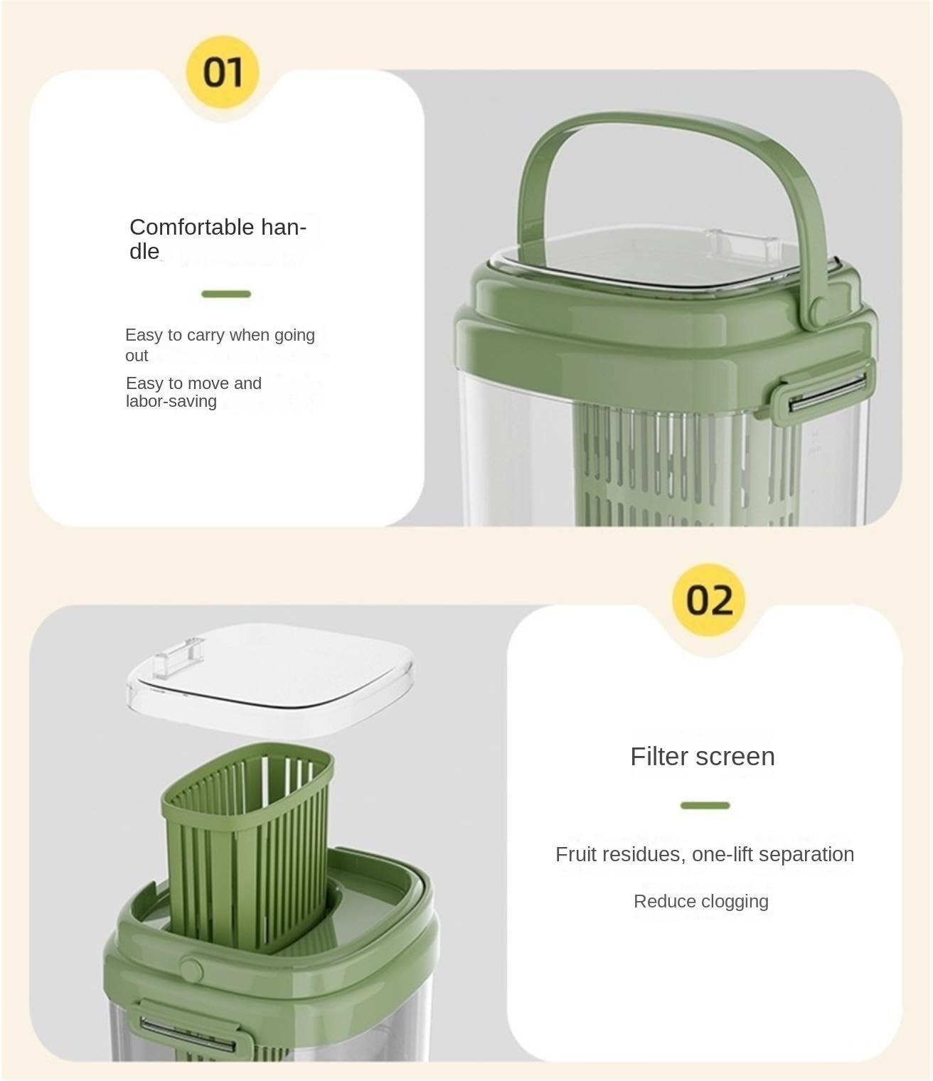 Dispenser Bevande Per Festa Secchio For Bevande Da Frigorifero Con Rubinetto, Distributore Di Birra For Uso Domestico Spillatore Birra Da Tavolo(Grün)