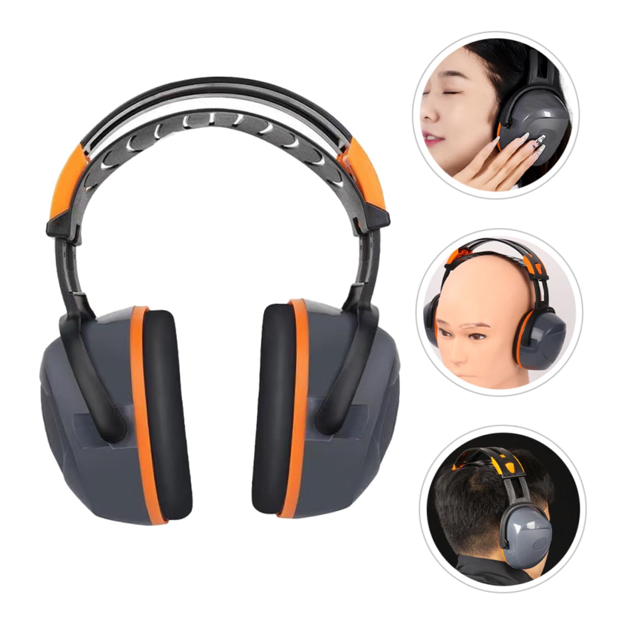 Angoily 5 Pz Cuffie antirumore cuffia con cancellazione del rumore protezione dell'udito da tiro headphones cuffie registrazione dispositivo di cancellazione del rumore AbS