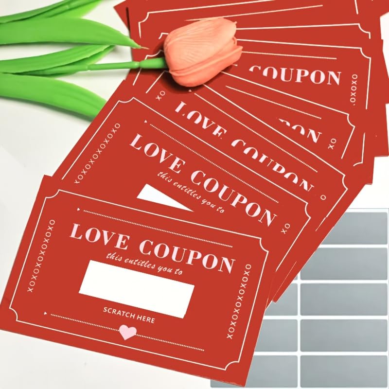 Conjunto de 10 cartões românticos com cupons de amor para fazer você mesmo, casamentos, aniversários, ano novo, Natal, saudades, presentes de férias para casais