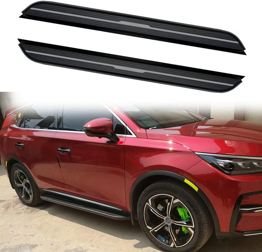 FTAPACCE 2PCS Running Boards Side Steps Nerf Bars Side Pedal Protector Fits for Buick Enclave 2018-2023