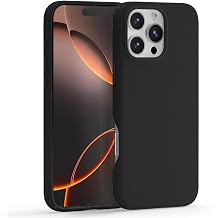 m.tk moveteck iPhone 16 Pro ile Uyumlu Deri K l f, Leather Magsafe, Liquid Premium Case, Slim Fit, Leke Tutmaz, Siyah