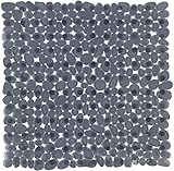 duscheinlagen reinigen Maße (B x T): 54 x 54 cm WENKO 22500100 Duscheinlage Paradise Anthrazit, Antirutsch-Duschmatte mit Saugnäpfen, Polyvinylchlorid, 54 x 54 cm, Anthrazit