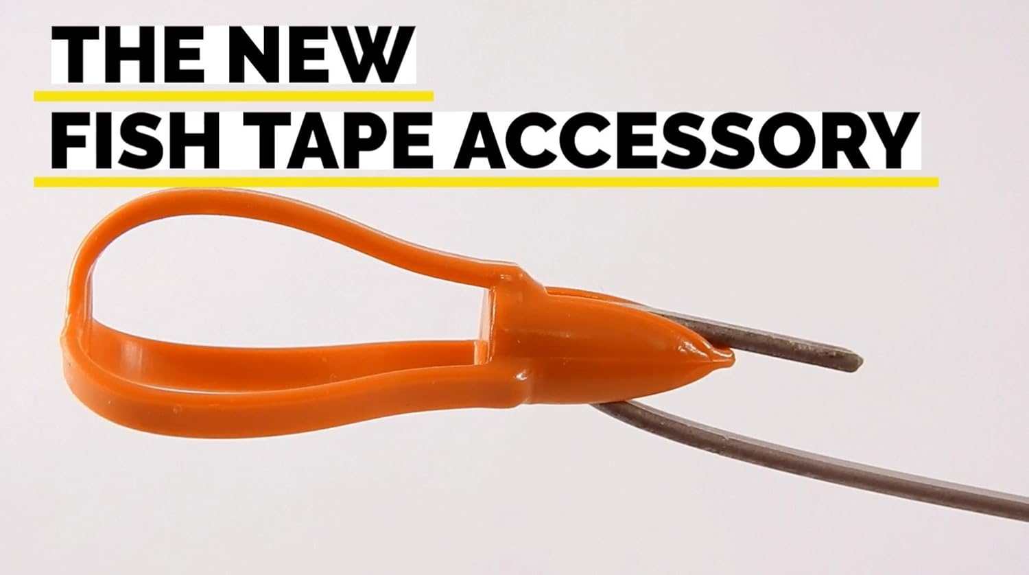 Navigate Through Conduit, Insulated Walls, Pull Wire & Create Wire Heads Faster and Easier Than Ever! *Fishtape NOT Included*