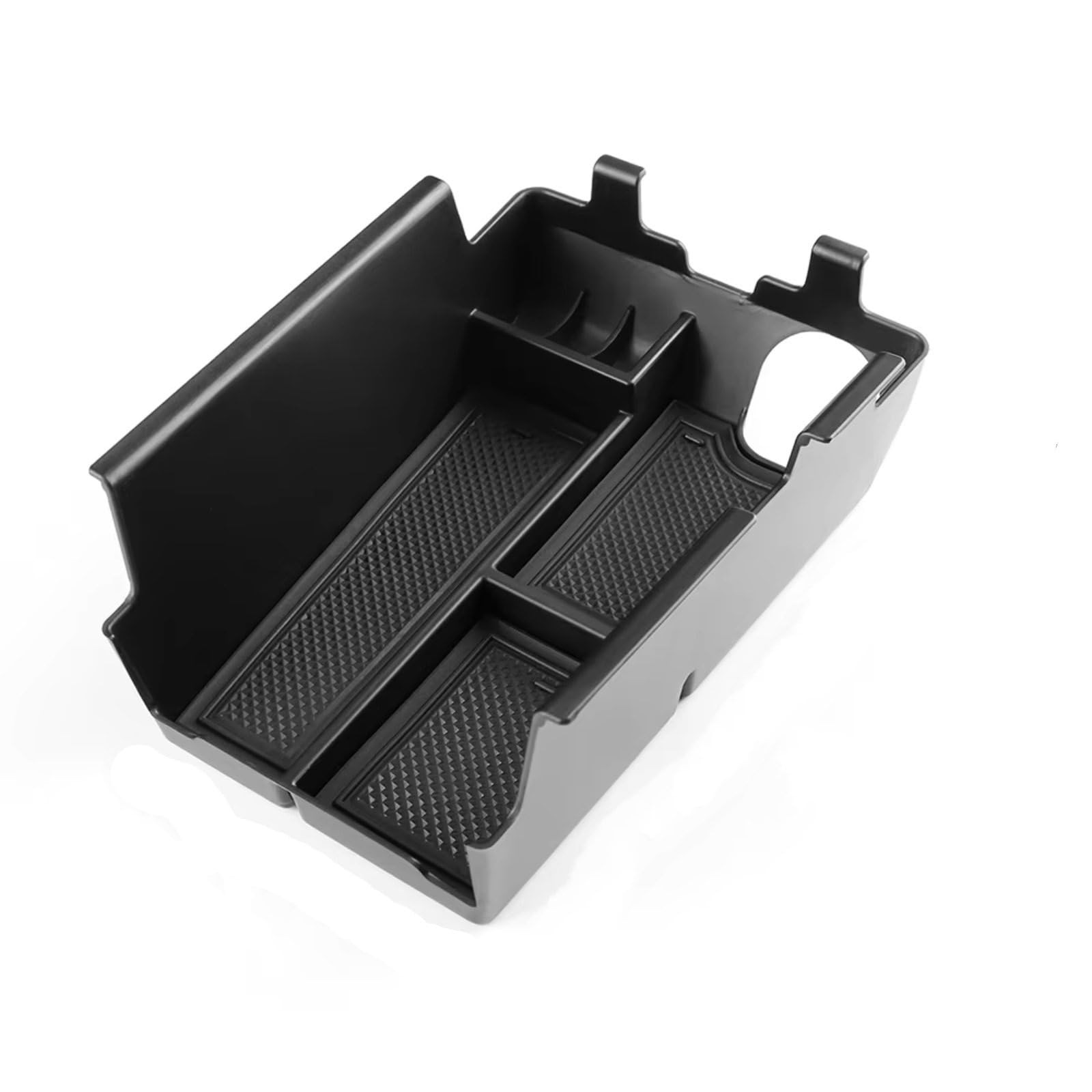 Amxaqjc Car Interior Moulding Trim For Mustang For Dark For Horse For EcoBoost For GT S650 2024 2025 LHD Car Center Console Armrest Storage Organizer Box