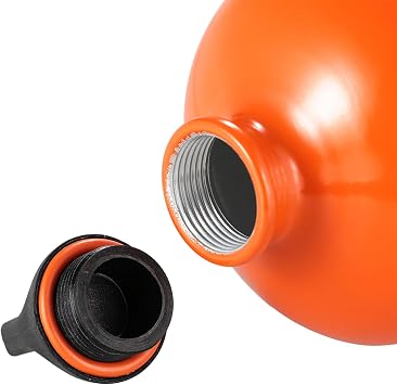 Lixada Screw Top Replacement Cap, 2 Pack(Silicone Ring Color Random)
