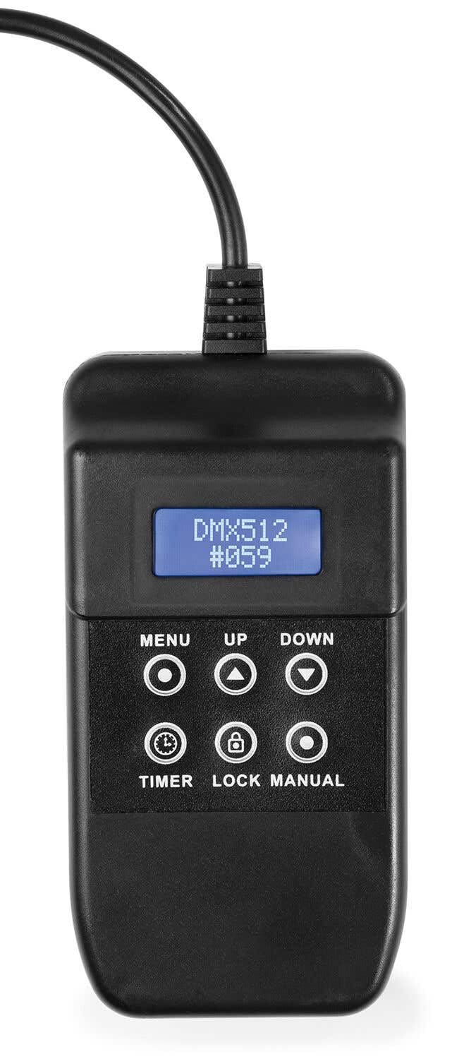 BeamZ S1800 DMX Nebelmaschine 2in1 - Vertikal & Horizontal mit 5 Liter Nebelfluid, 1800 Watt Rauchmaschine, Party Nebel für professionelle Shows, Smoke Machine für Hochzeiten, DJs, und Partys