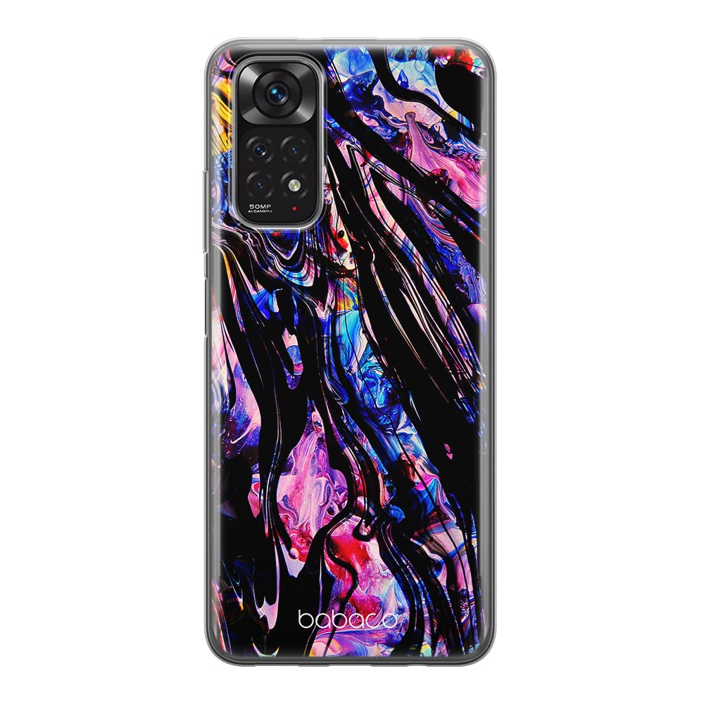 Funda Xiaomi Redmi Note 11S 4G BABACO Abstrakt 028 de TPU flexible resistente 6