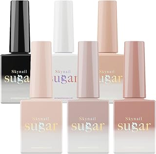 Skynail by Sugar Gel Nail Polish Kit - 35 Colors Stunning Color Selections at-Home Manicure Supplies (Syrup Collection)