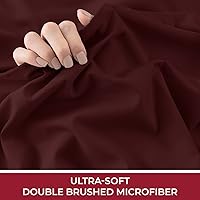 Vista 42 de Mellanni California King Fitted Sheet - Iconic Collection Bedding Sheets with up to 16 inch Deep Pocket - Soft & Cooling - Fade & Stain Resistant