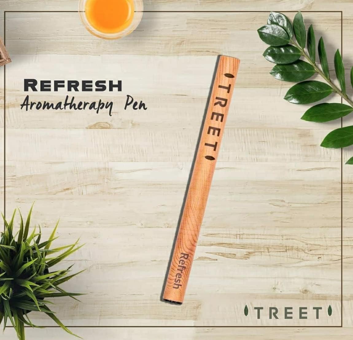 TREET® - Personal Aromatherapy Pen - Portable Essential Oil Diffuser (Refresh)
