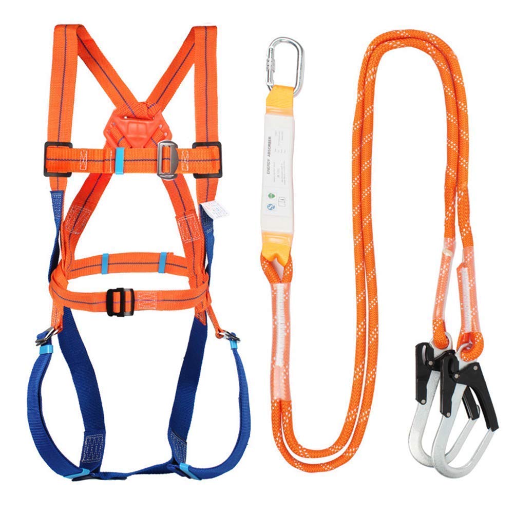 MYIME Industrial Fall Arrest Kit Fall Protection Equipment Safety Full Body Harness LEOWE