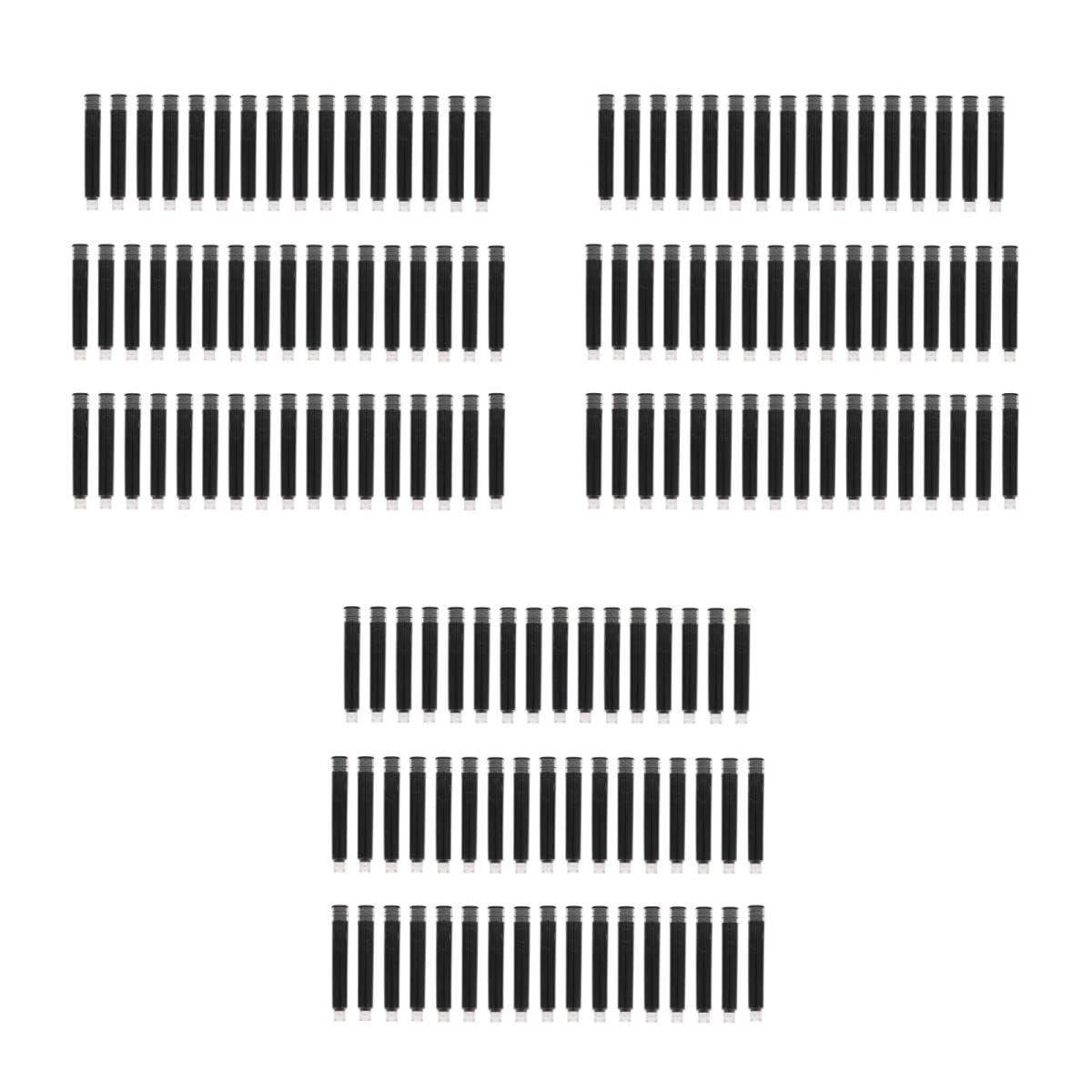 Uonlytech 3 Series Recargas Para Estilográficas Rellenos De Tinta De Pluma Para Escritura Diaria Escuela Y Oficina Compatible Con Variedad De Estilográficas Material Duradero 100 Piezas X 3