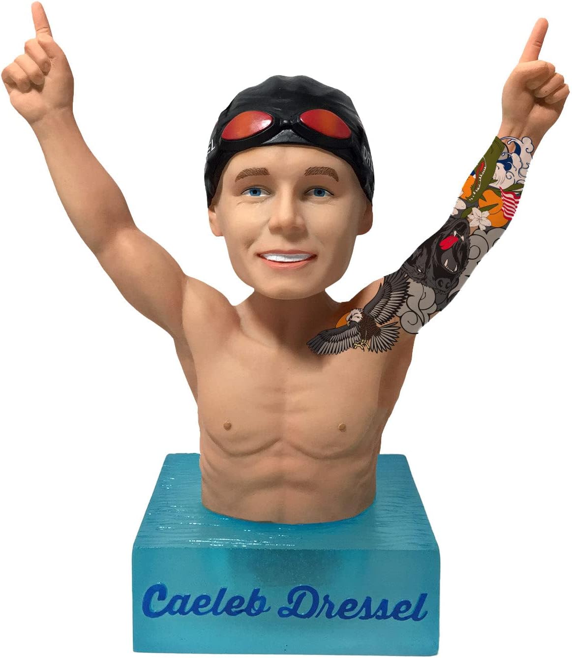 Caeleb Dressel Olympic Swimming Bobblehead