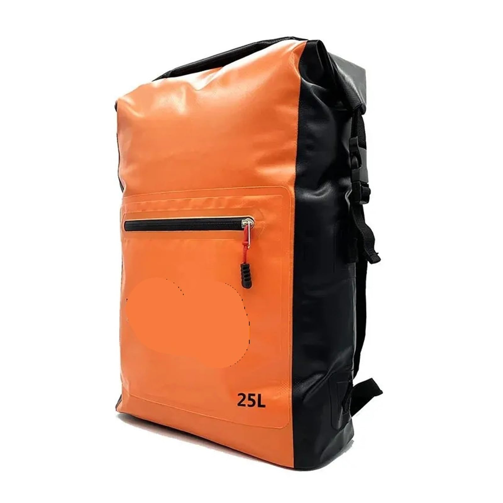 Zaino impermeabile con borsa, canoa sacco resistente all'acqua e nuoto(Orange)