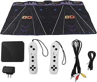 Pilipane Dance Mat,for 3 4 5 6 7 8 9 Year Old Girls Boys,HD 2 Player LED Light High Sensitivity Interactive Educational Runway Dance Pad,Built in Music,Dance Game Mat,for Kids Girls Boys