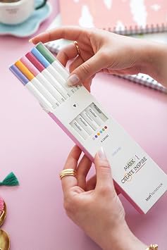 Matt Notebook 6 Renk Fineliner 0.4 mm Yaz  ve  izim Kalem Seti