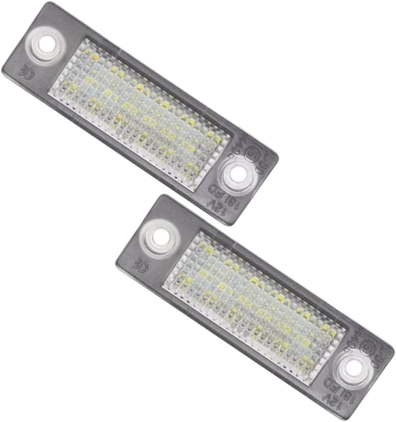 License Plate Light Kit Compatible With Skoda For SuperⅠ 2002 2003 2004 2005 2006 2007 2008 Automotive License Number Plate Lights Rear License Plate Lamps