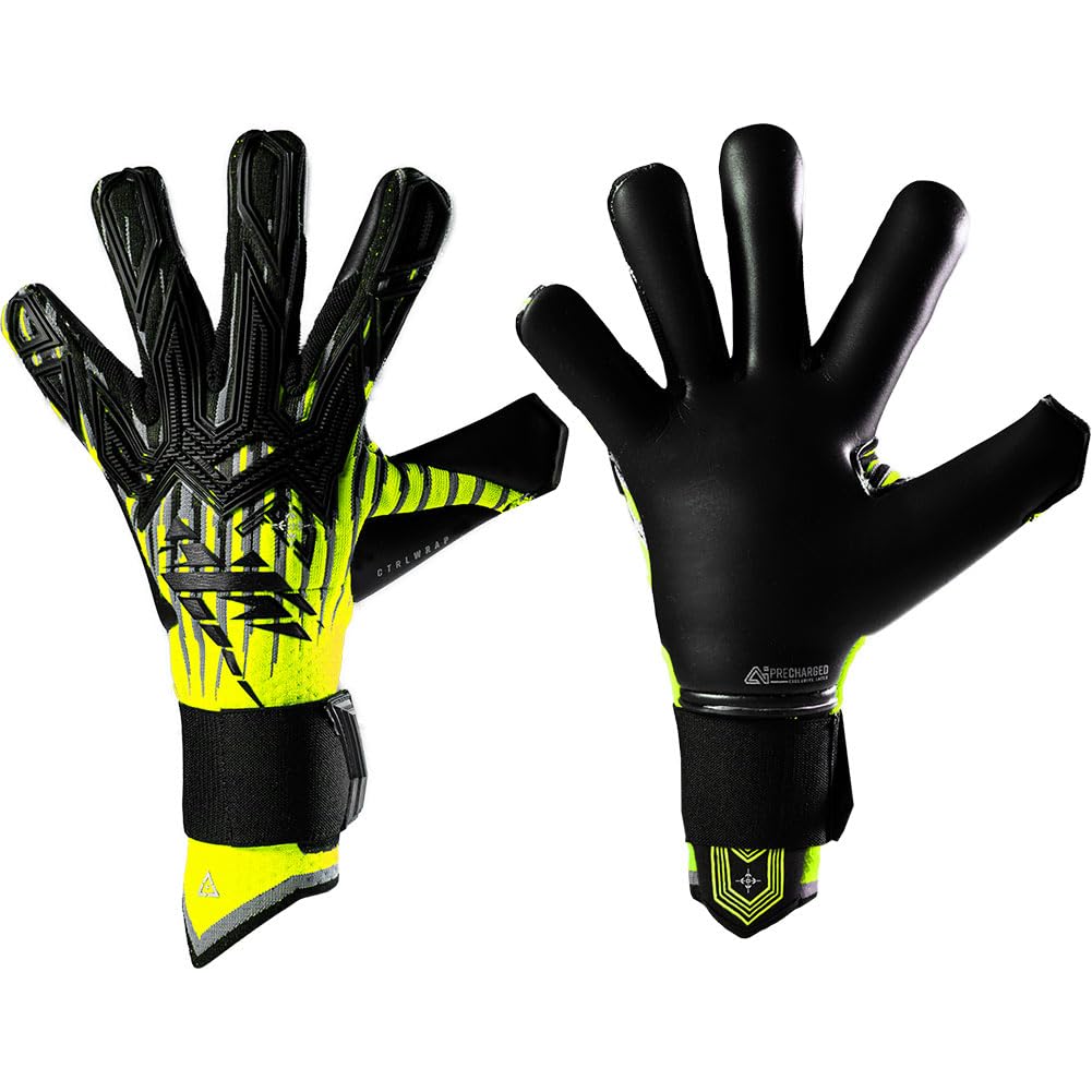 Kaliaaer RE:GEN Attack Reverse Sekure Cut Junior Goalkeeper Gloves Size 5