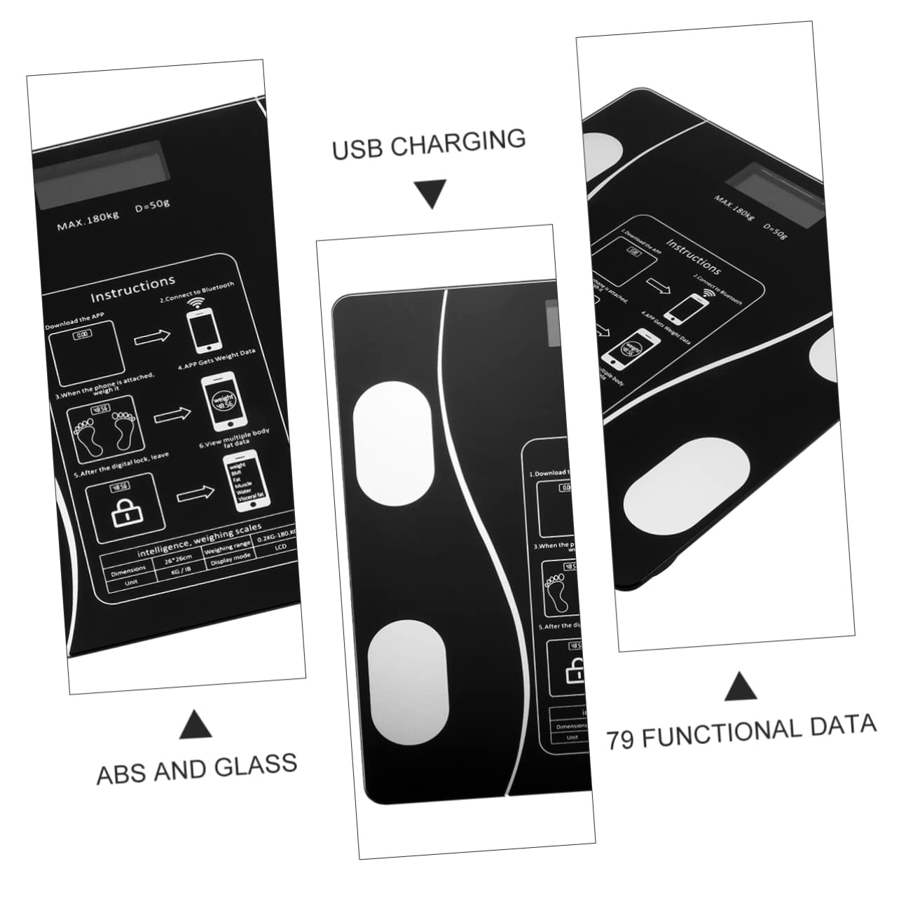 Ricaricabile USB per Persone Design Compatto Display LED e Materiali Resistenti e Affidabili per