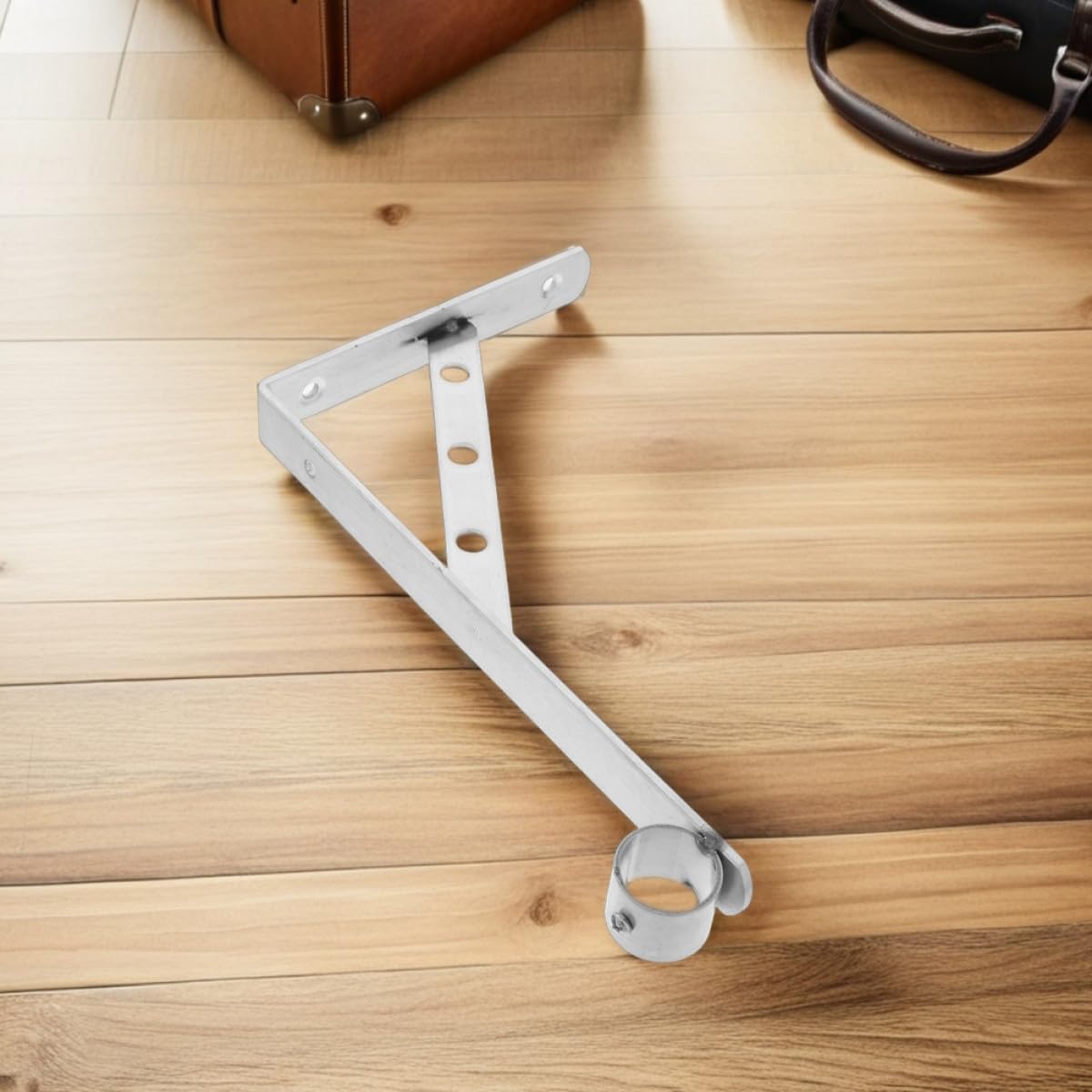 TOYANDONA 2pièces Support de Tringle à Vêtements Support Mural Équerre pour Fixation de Tringle