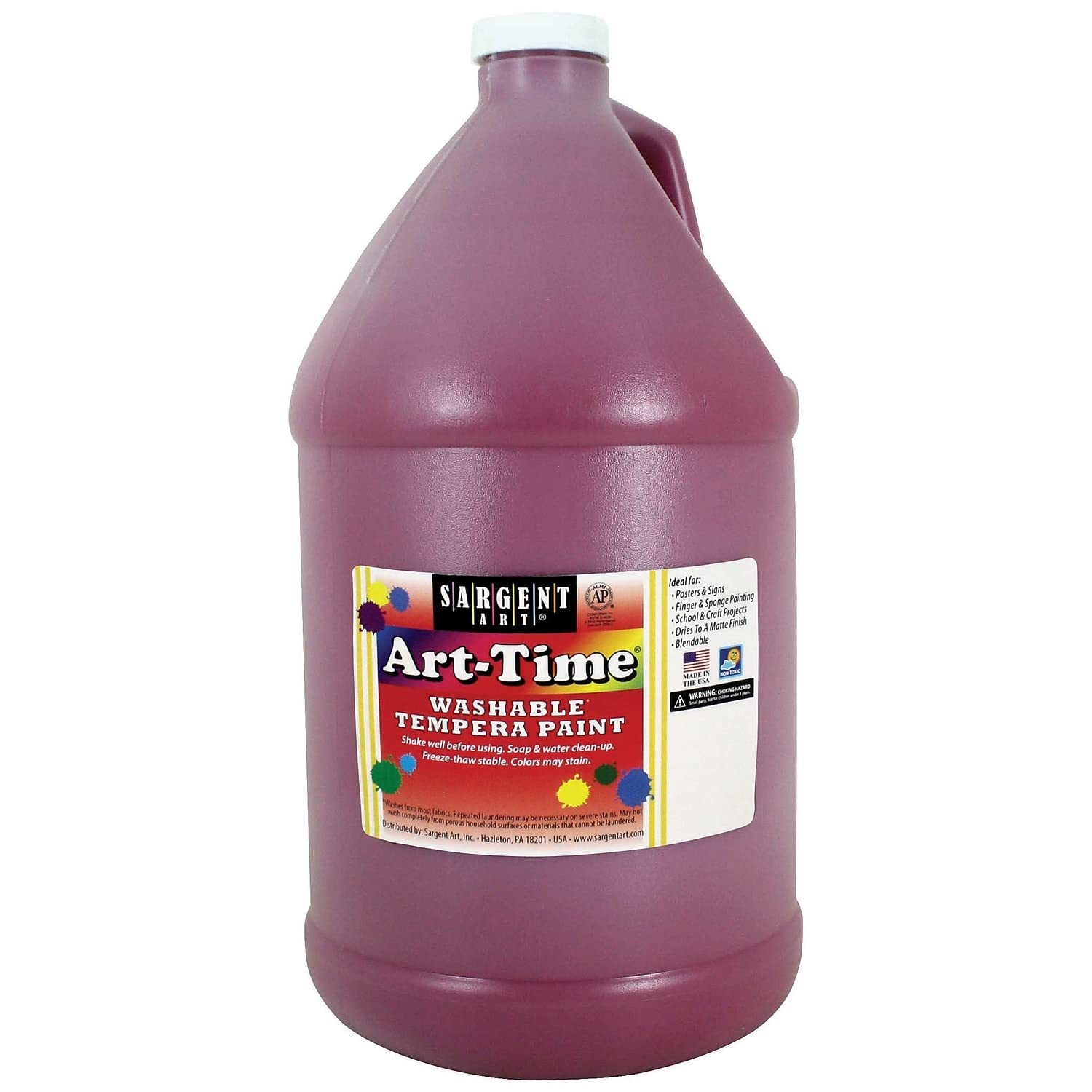 Peinture tempera lavable magenta pot économique art plastique école