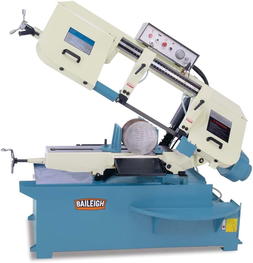 Baileigh BS330M Manual Metal Cutting Band Saw, 3Phase 220V, 3hp Motor