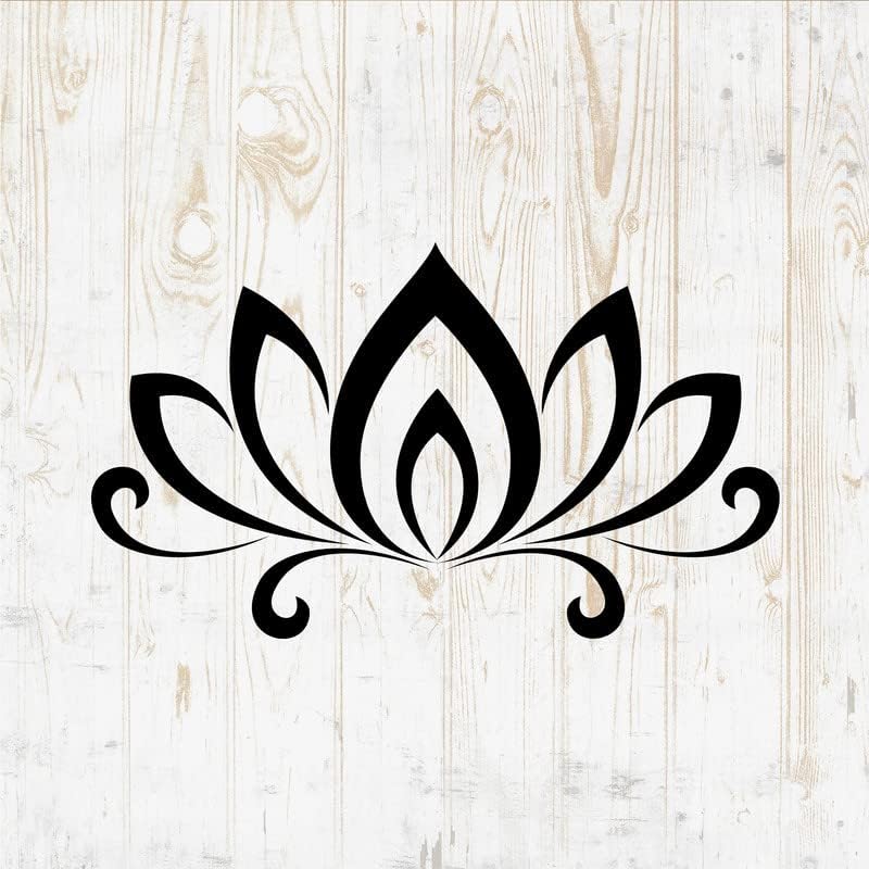 Calcomanías de yoga para despegar y pegar, calcomanías de vinilo para pared, meditación inspiradora, postura, namaste, mandala, loto, zen, chacra