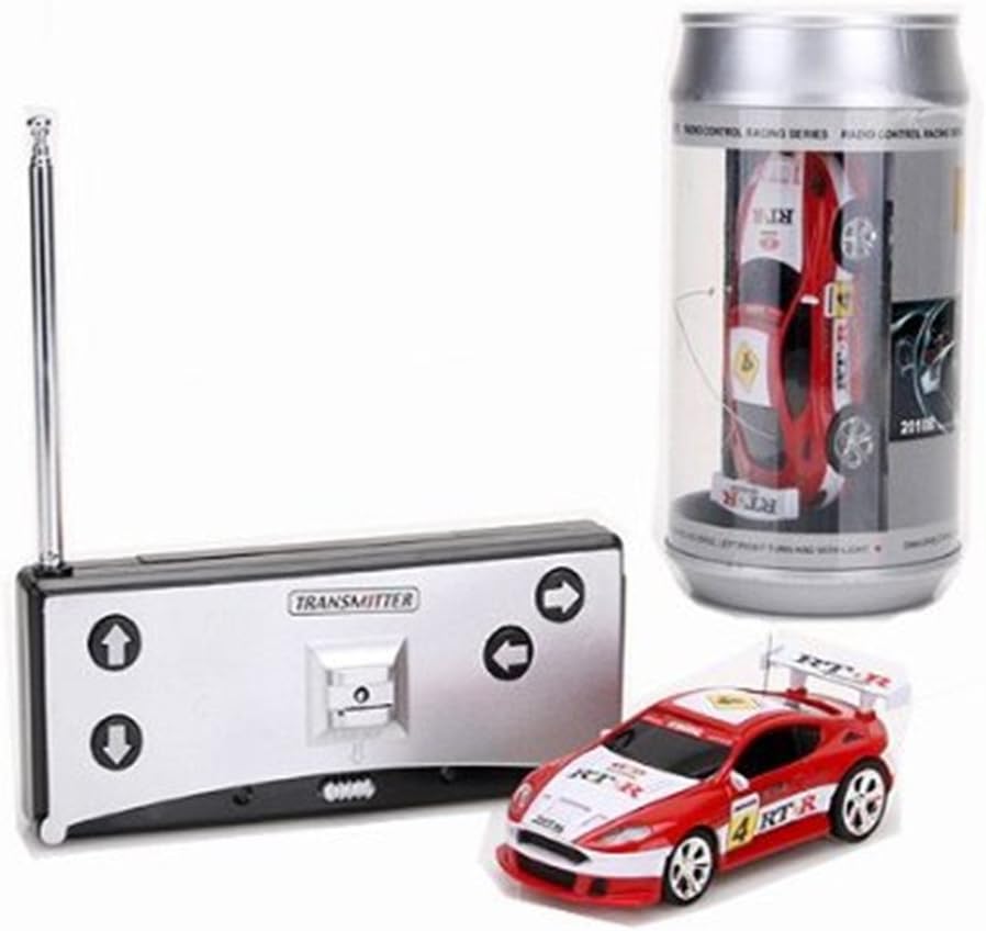 Mini 1:58 Coke Can RC Radio Remote Control Race Racing Car Toy Vehicles Gift XD by Abbest