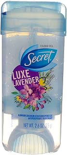 Secret Scent Expressions Ooh-La-La Lavender Crystal Clear Gel 76 g Deodorant Stick for Women