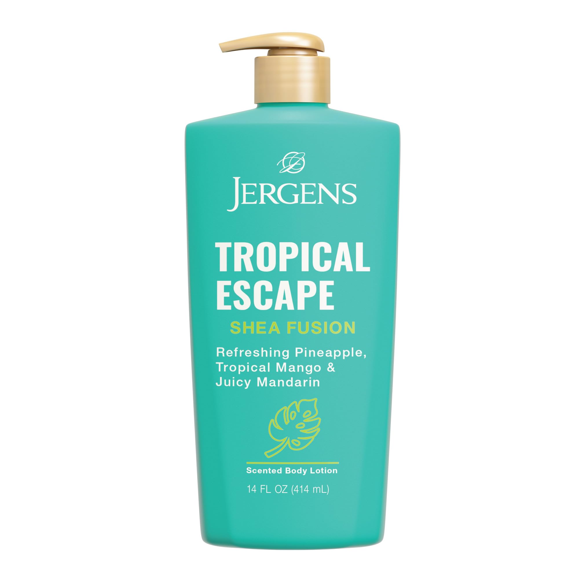Amazon.com : Jergens Shea Fusion Tropical Escape Body Lotion, Shea