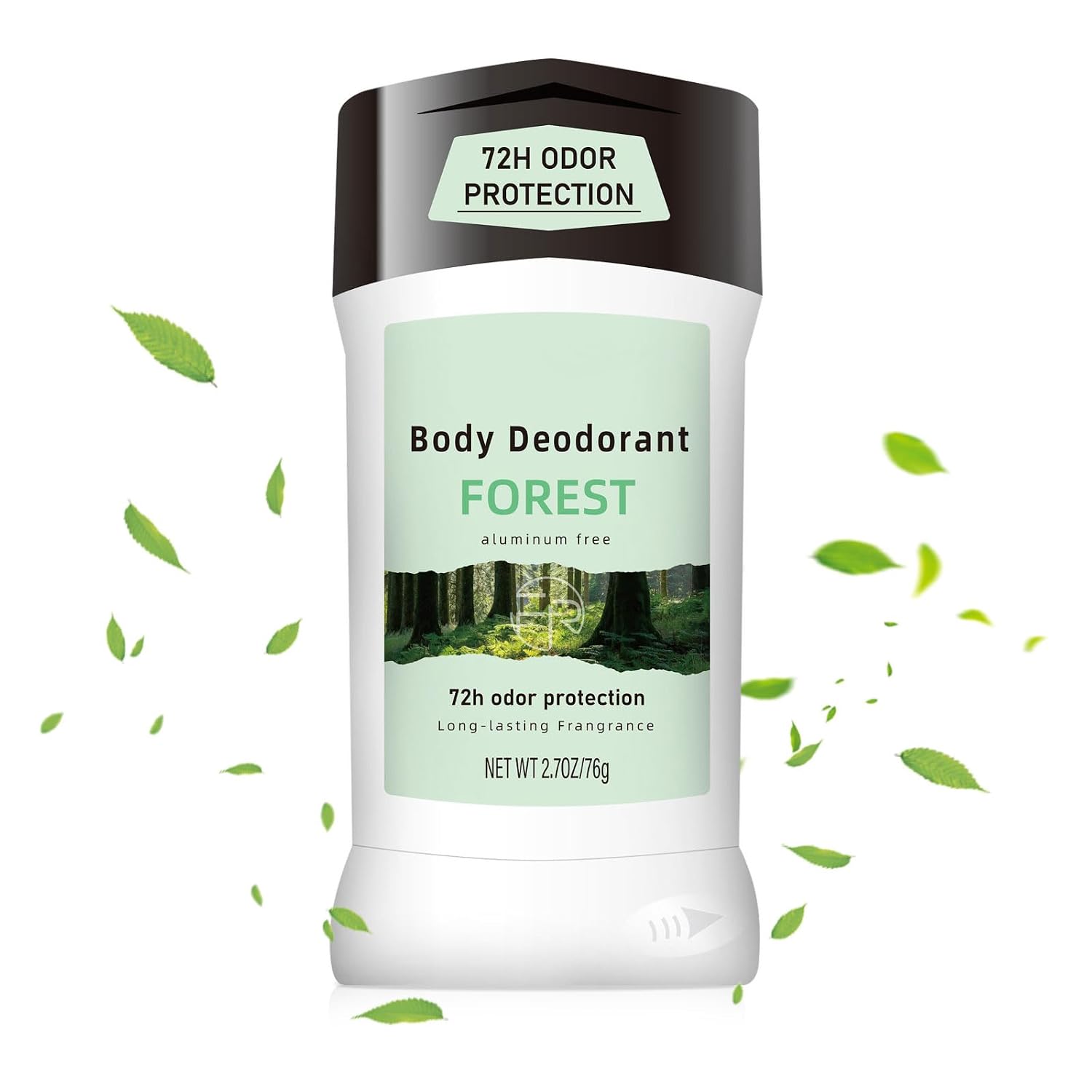 Aluminum Free Deodorant for Men - 72h Odor Protection