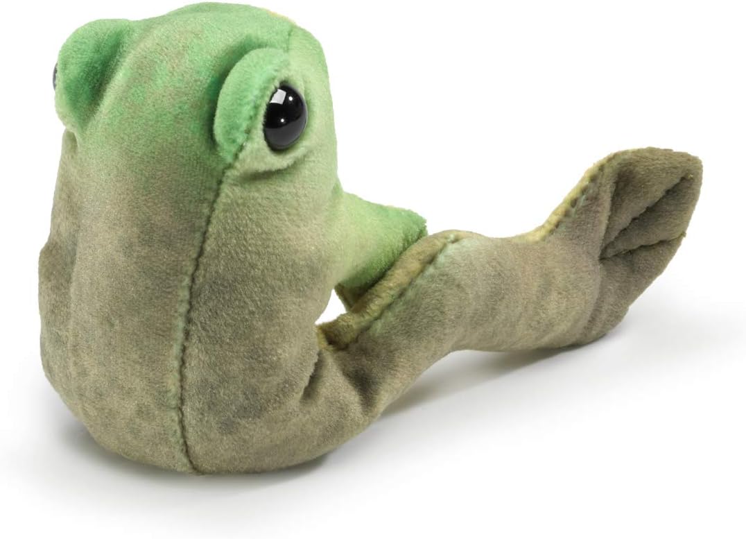 Folkmanis Mini Sitting Frog, Green/A - view 2