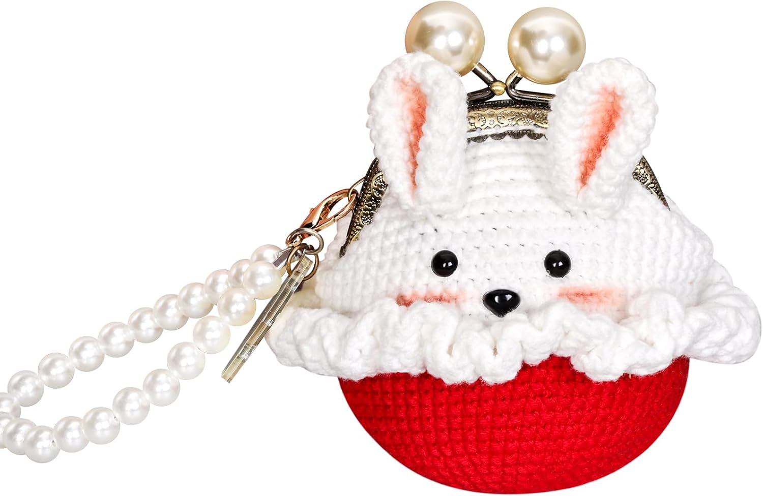 1883.ハンドメイド 12cmがま口ポーチ フランシュリッペ がま口 かわいい