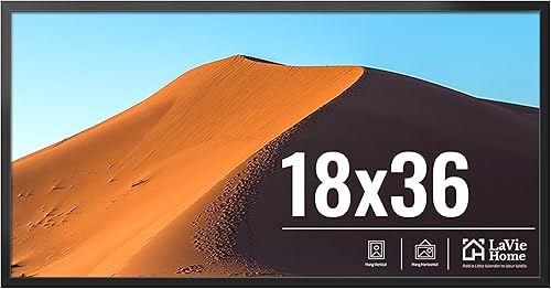 Miniatura 75 de LaVie Home Marco de fotos de 2 x 3, marco de fotos negro de 2 x 3 con plexiglás HD, marco de visualización de 2 x 3, 1 paquete, colección clásica