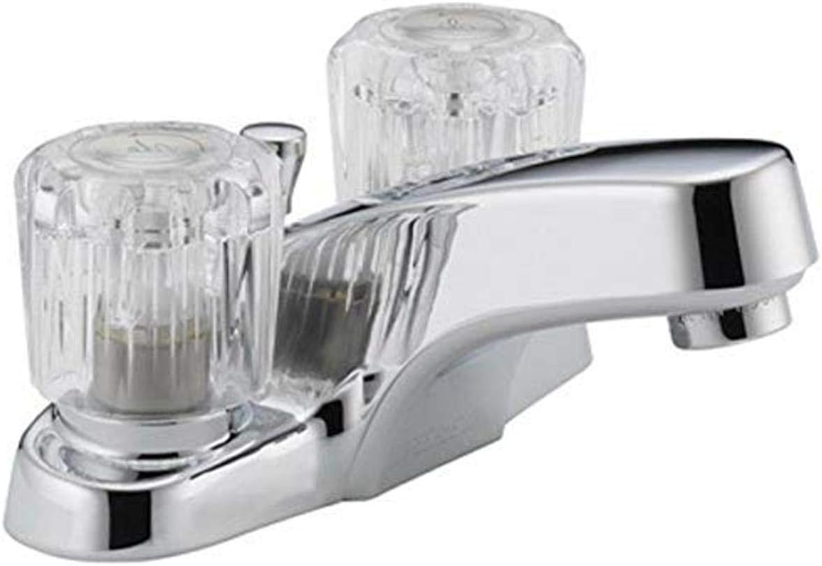 Peerless P299621LF Choice Two Handle Bathroom Faucet, Chrome
